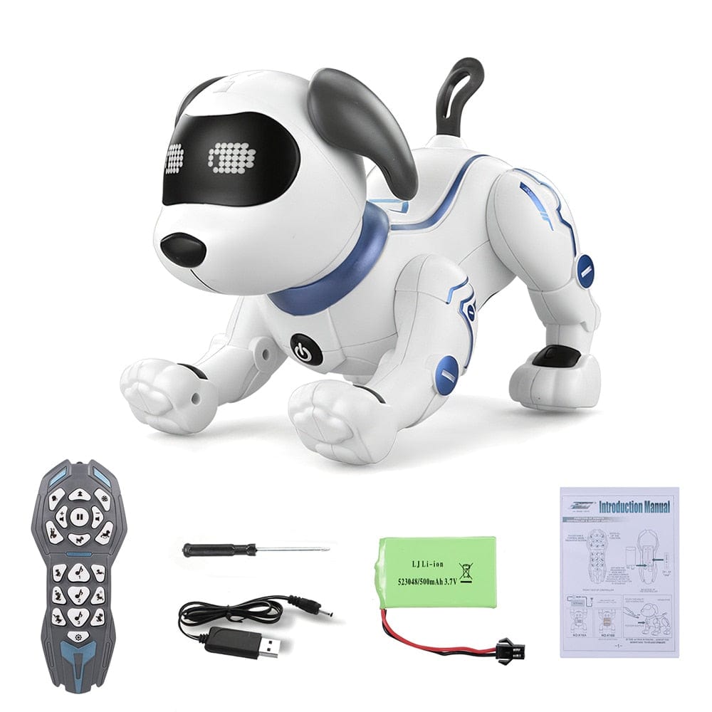 Cadeau showroom Robot chien K16A avec télécommande vocale