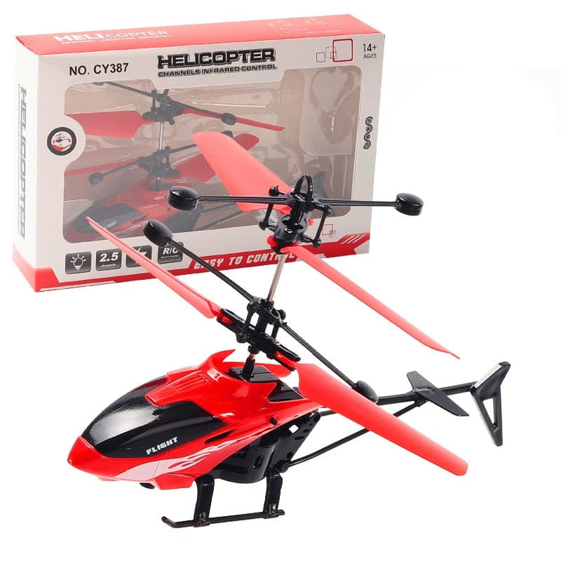 Cadeau showroom rouge-A Hélicoptère Radiocommandé