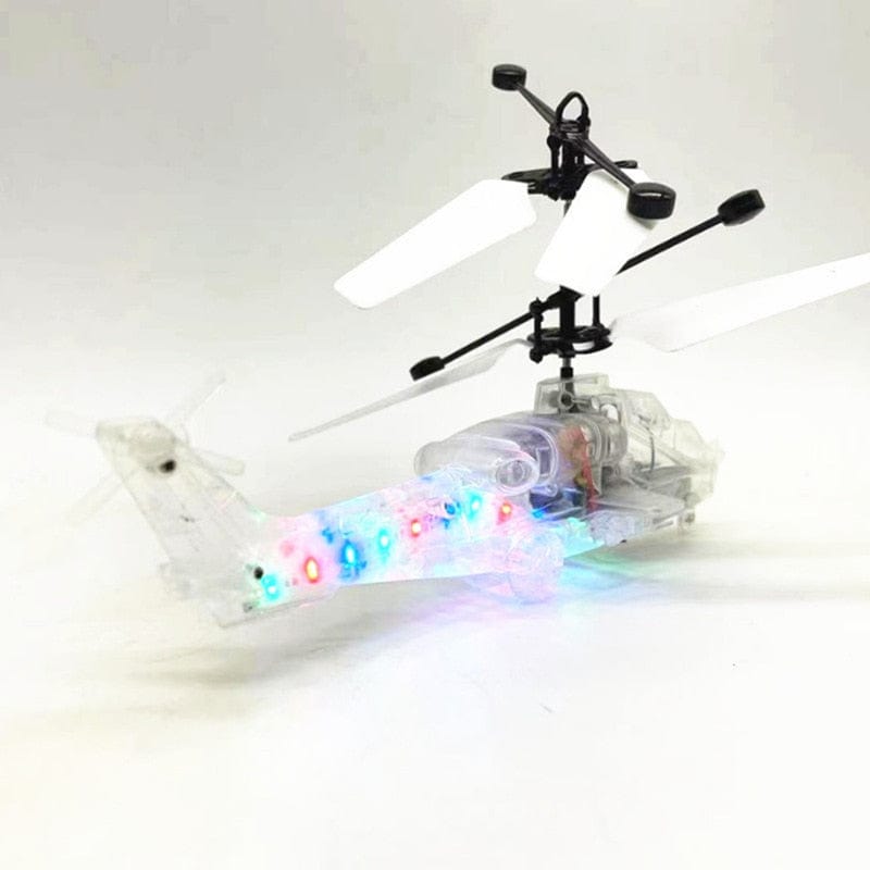 Cadeau showroom transparent Hélicoptère Radiocommandé