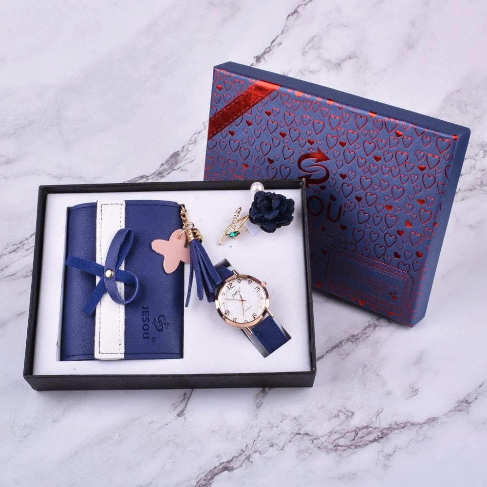 Cadeau showroom Violet Coffret femme ensemble 3 pièces