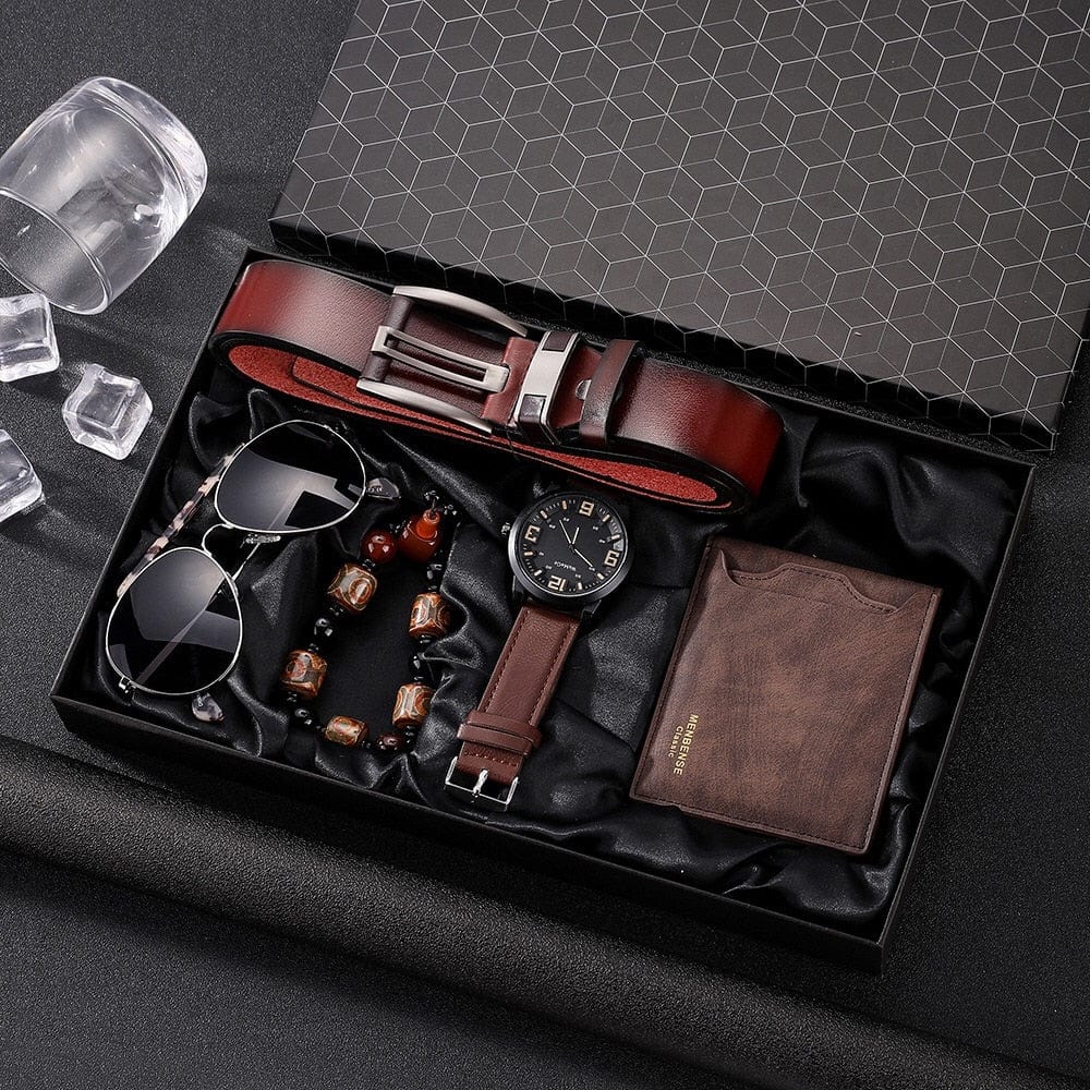 Showroom-Cadeau Coffret cadeau homme de luxe 5 pièces