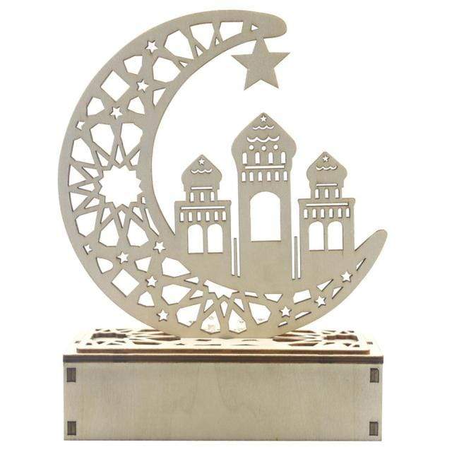 Showroom-Cadeau Lampe de table W3852-3 Lumière ambiante ramadan