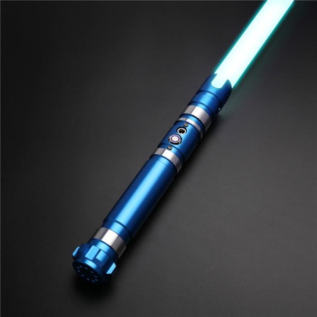 Showroom-Cadeau TS012bleu Sabre laser avec son lumineux, épée en métal sabre léger