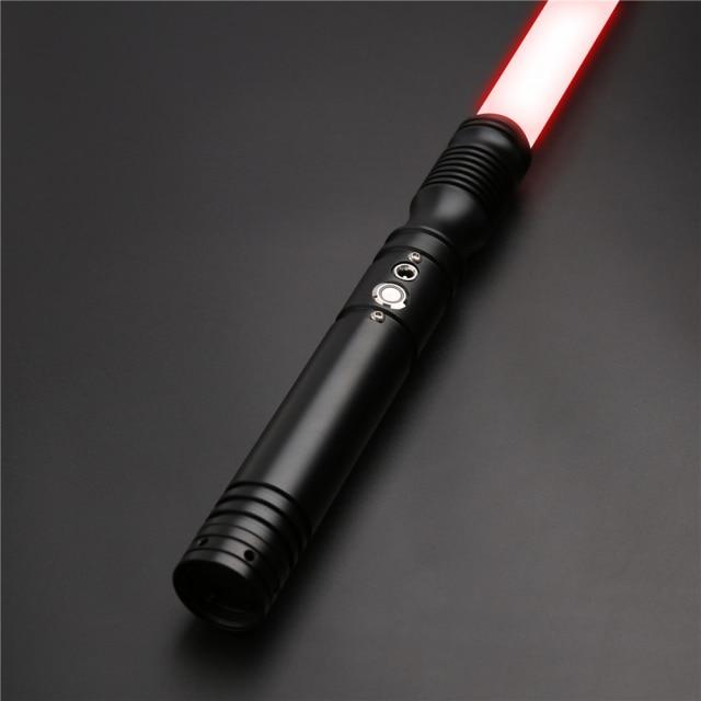 Showroom-Cadeau TS013Noir Sabre laser avec son lumineux, épée en métal sabre léger