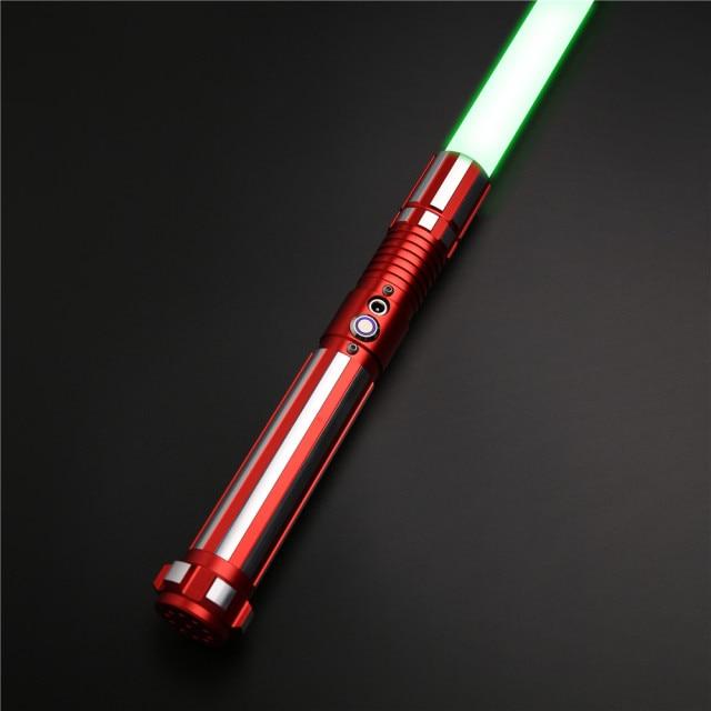 Showroom-Cadeau TS015rouge Sabre laser avec son lumineux, épée en métal sabre léger