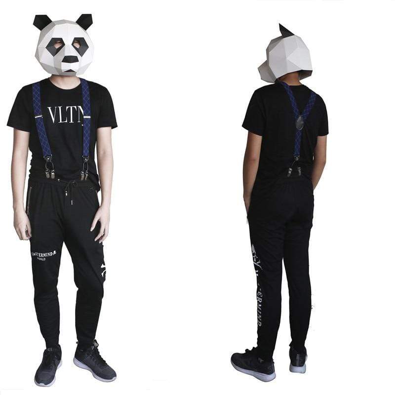 showroomcadeau Bretelles en cuir Bretelles en cuir véritable homme