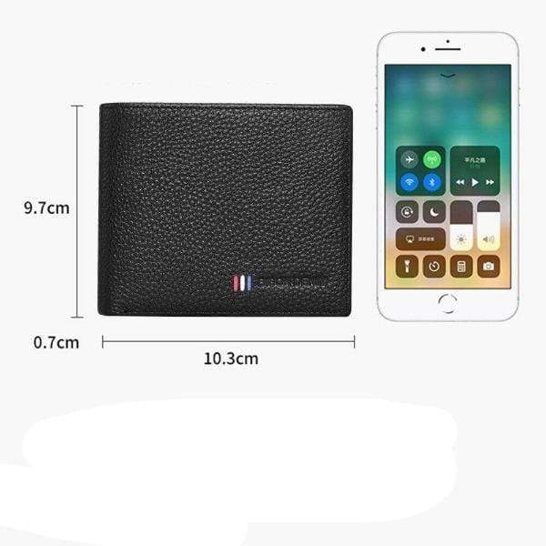 showroomcadeau Ceintures en cuir véritable Ensemble porte-monnaie,ceinture automatique
