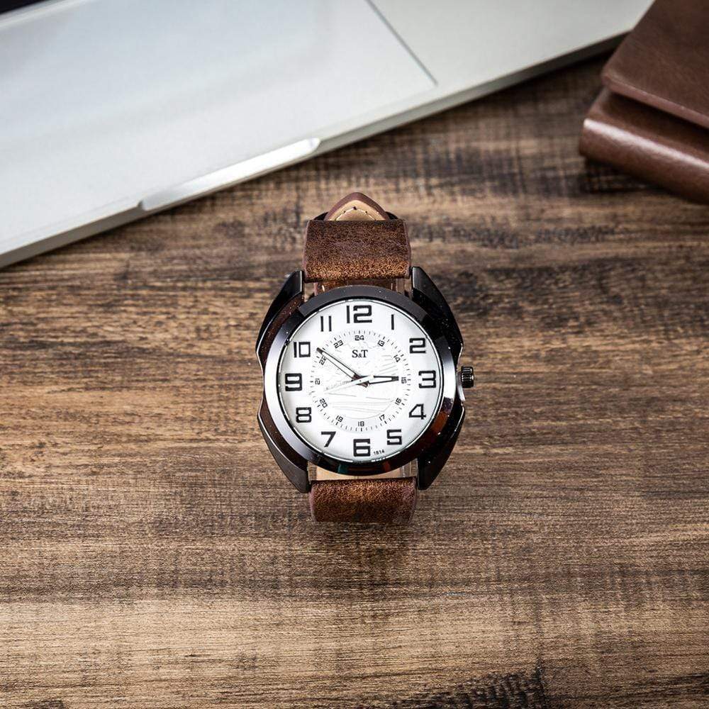 showroomcadeau coffret a montre Montre à quartz bracelet ensemble