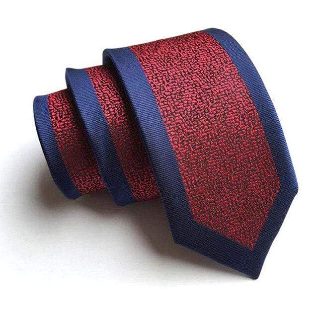 showroomcadeau coffret cravate Bordeaux Cravate en soie stylé pour homme et femme