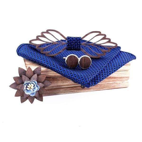 showroomcadeau coffret cravate Rouge Nœud papillon mouchoir Boutons de manchette pour hommes