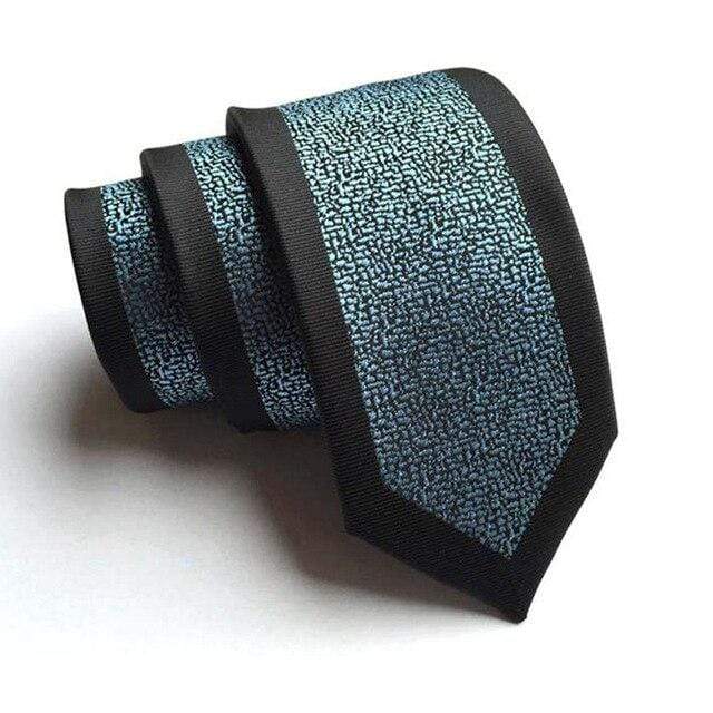 showroomcadeau coffret cravate Vert/Noir Cravate en soie stylé pour homme et femme