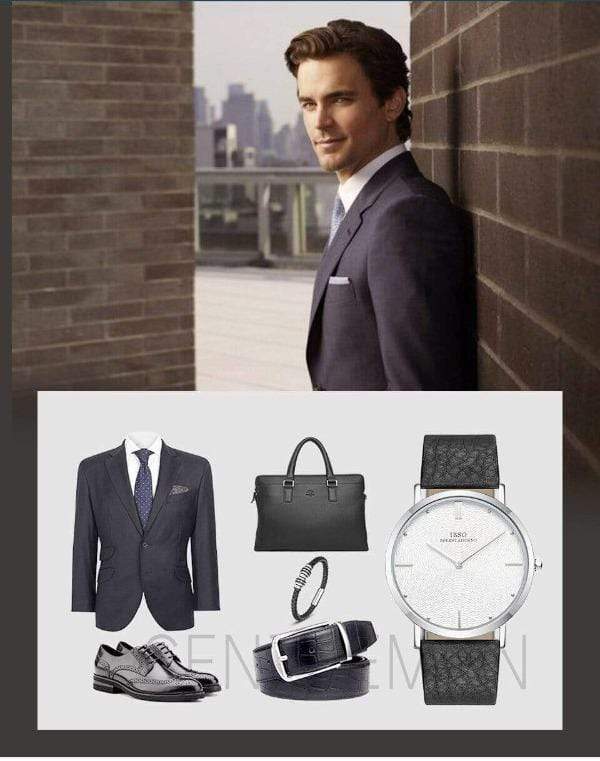 showroomcadeau Coffret montre en cuir Ensemble de montres pour hommes