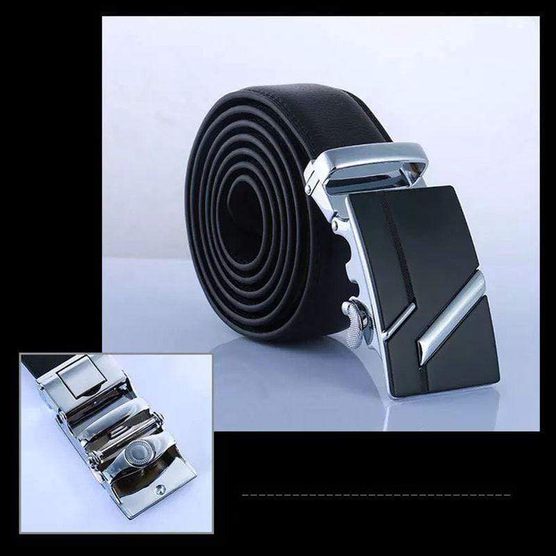 showroomcadeau Coffret montre en cuir Montre quartz ceinture en cuir avec portefeuilles style décontracté