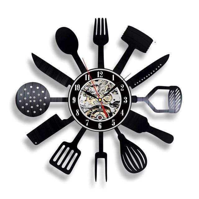 showroomcadeau Horloge murale 1 / 7 Couleur LED Carlon -Horloge murale en vinyle
