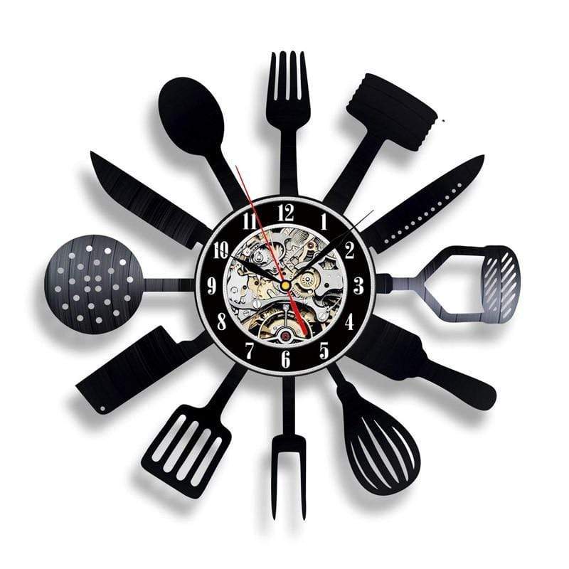 showroomcadeau Horloge murale Carlon -Horloge murale en vinyle