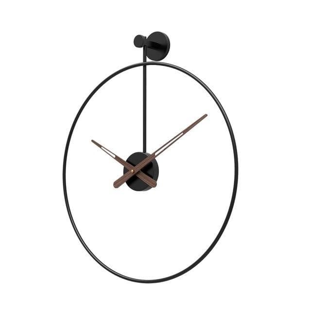 showroomcadeau Horloge murale Noir / 50cm Loking- Horloge murale de luxe