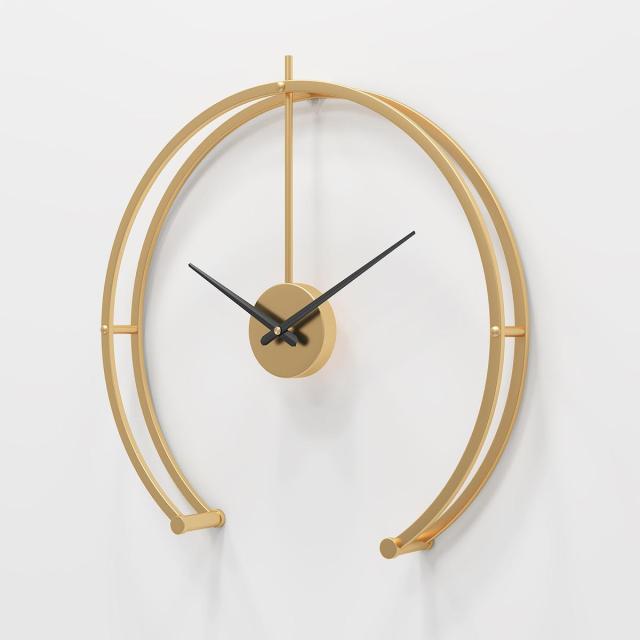 showroomcadeau Horloge murale Or Bocarl-Horloge murale 3D en métal