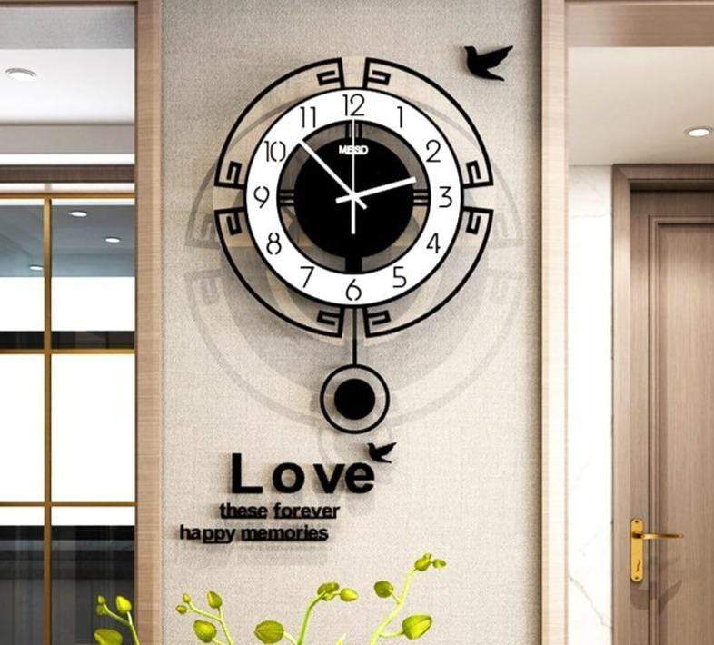 showroomcadeau horloge Niva-Horloges murale à Quartz créatives