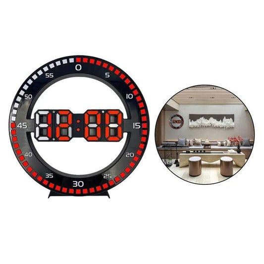 showroomcadeau Horloge numérique Loza-Horloge murale numérique à LED