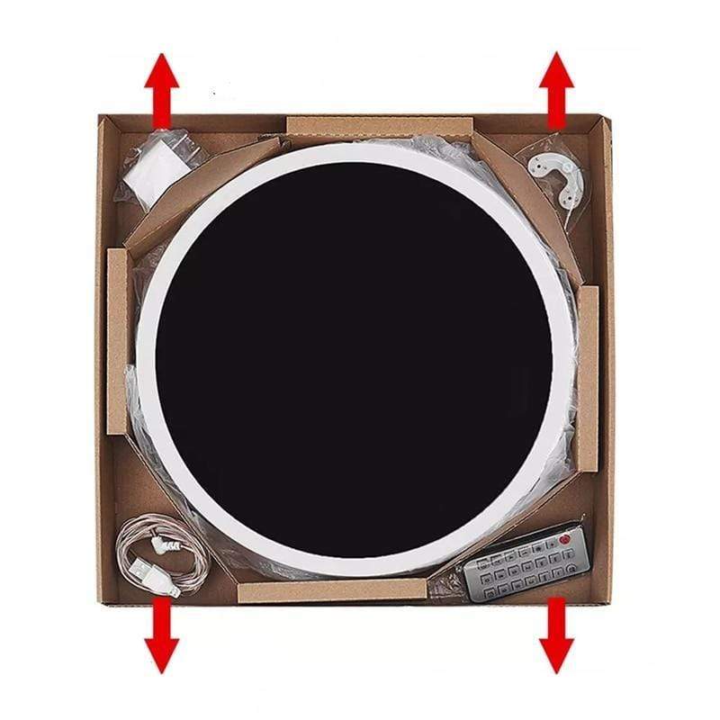 showroomcadeau Horloge numérique Loza-Horloge murale numérique à LED