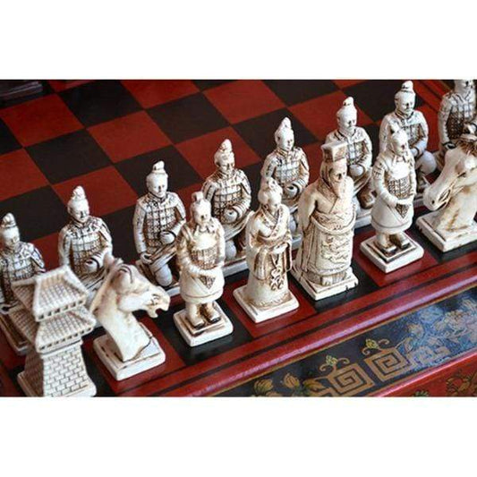 showroomcadeau Jeu d'échecs Échecs jeu de société en bois