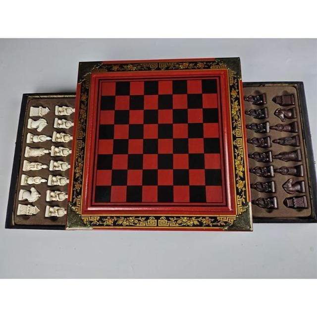 showroomcadeau Jeu d'échecs Échecs jeu de société en bois