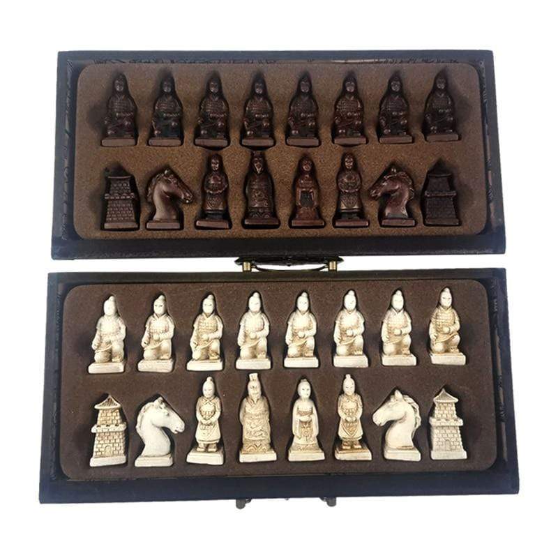 showroomcadeau Jeu d'échecs Échecs jeu de société en bois