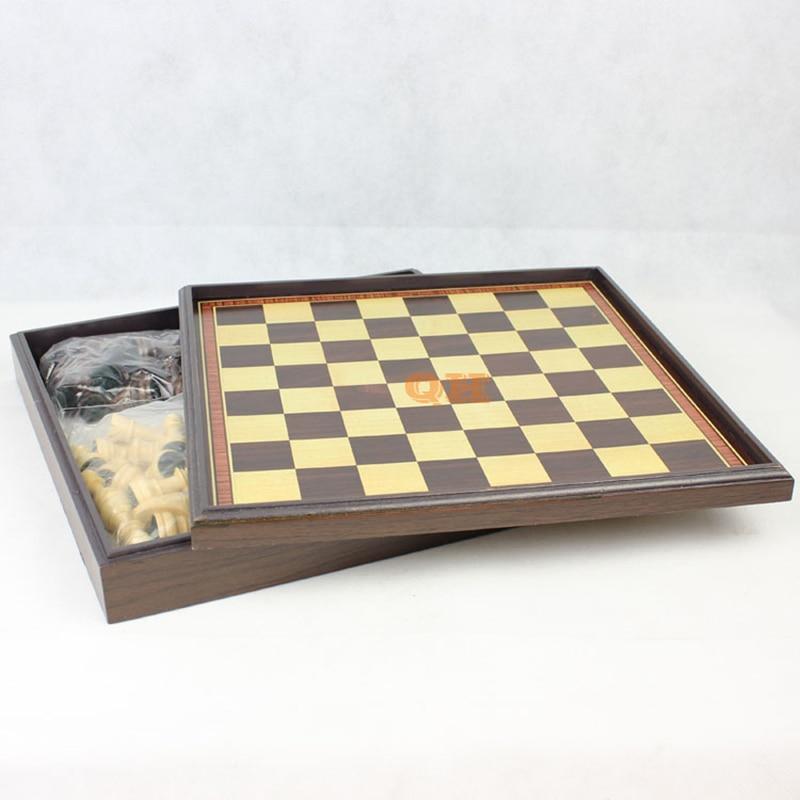 showroomcadeau Jeu d'échecs Jeu d'échecs en bois, jeu de société
