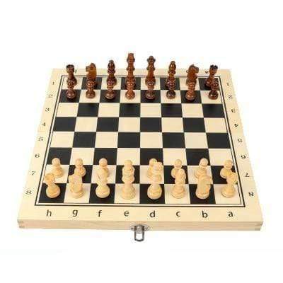 showroomcadeau Jeu d'échecs Jeu d'échecs en bois massif