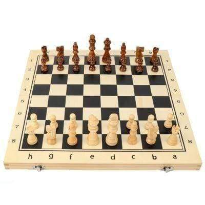 showroomcadeau Jeu d'échecs Jeu d'échecs en bois massif