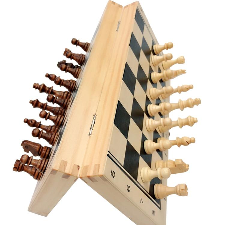 showroomcadeau Jeu d'échecs Jeu d'échecs en bois massif