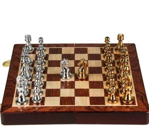showroomcadeau Jeu d'échecs Jeu d'échecs haut de gamme en Bronze