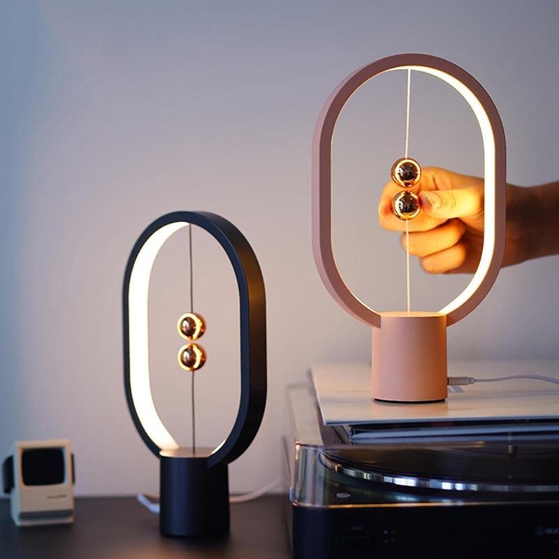 showroomcadeau Lampe de table Lampe de table ellipse magnétique