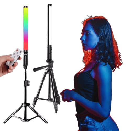 showroomcadeau lumière de l'anneau Bâton lumière de l'anneau RGB avec trépied