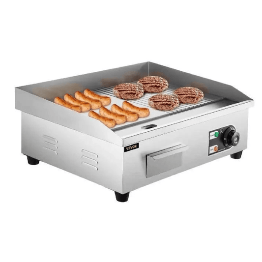 Cadeau showroom 55cm x 42cm inox Plancha électrique 1600 W/3200 W