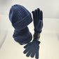 Cadeau showroom 6 Ensemble  bonnets écharpe et gants en acrylique