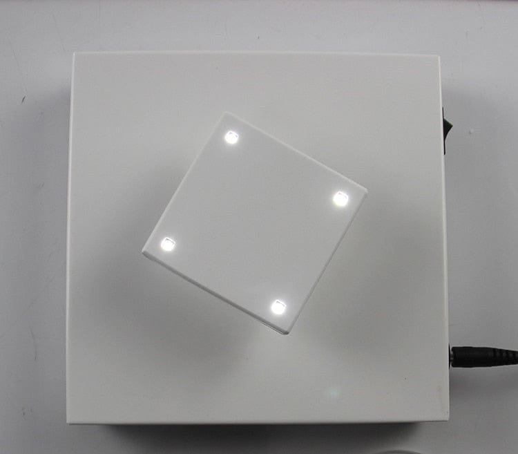 Cadeau showroom Affichage blanc 1.0 Base d'affichage magnétique rotative