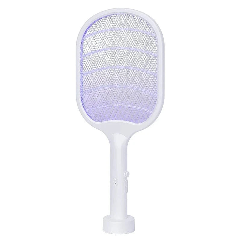 Cadeau showroom anti moustiques Blanc Anti-Moustiques 2 en 1 Rechargeable
