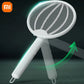 Cadeau showroom anti moustiques Blanc Tapette anti-moustiques électrique pliable 4 en 1
