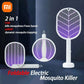 Cadeau showroom anti moustiques Blanc Tapette anti-moustiques électrique pliable 4 en 1