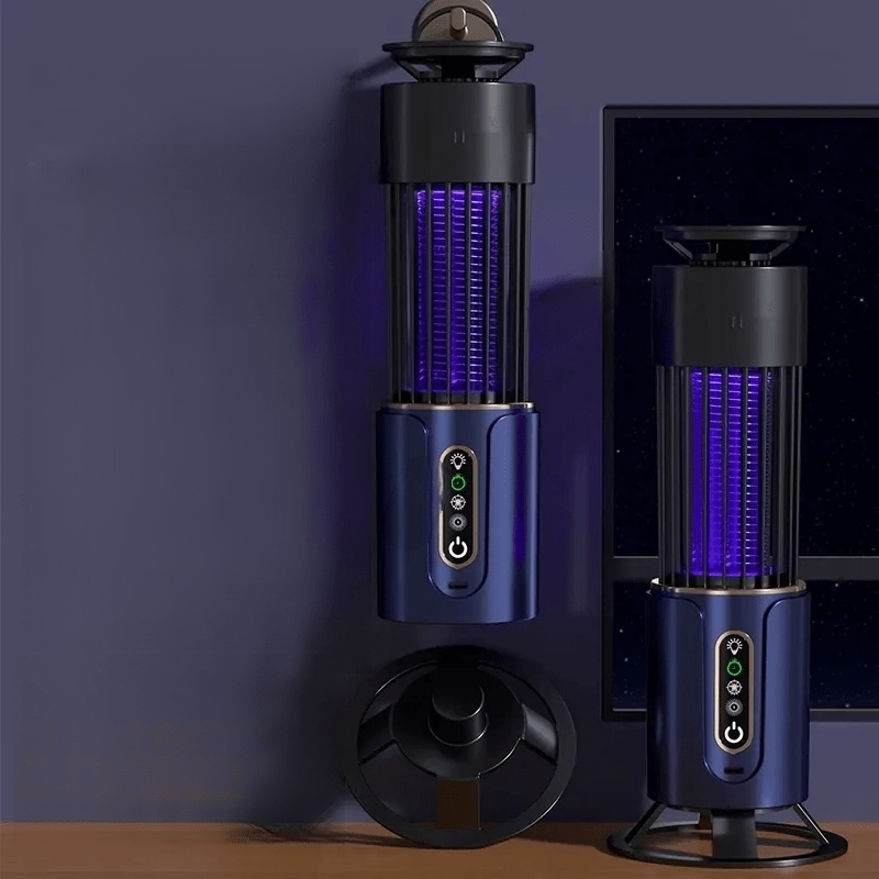 Cadeau showroom anti moustiques Bleu Lampe anti-moustiques, piège à insectes et mouches