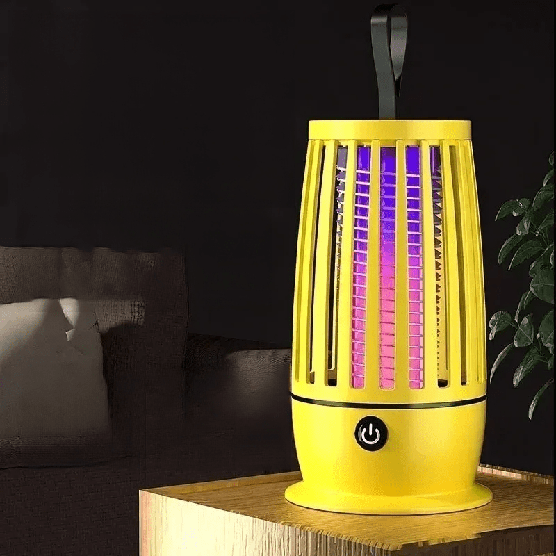 Cadeau showroom anti moustiques Jaune Lampe anti-moustiques silencieuse et puissante