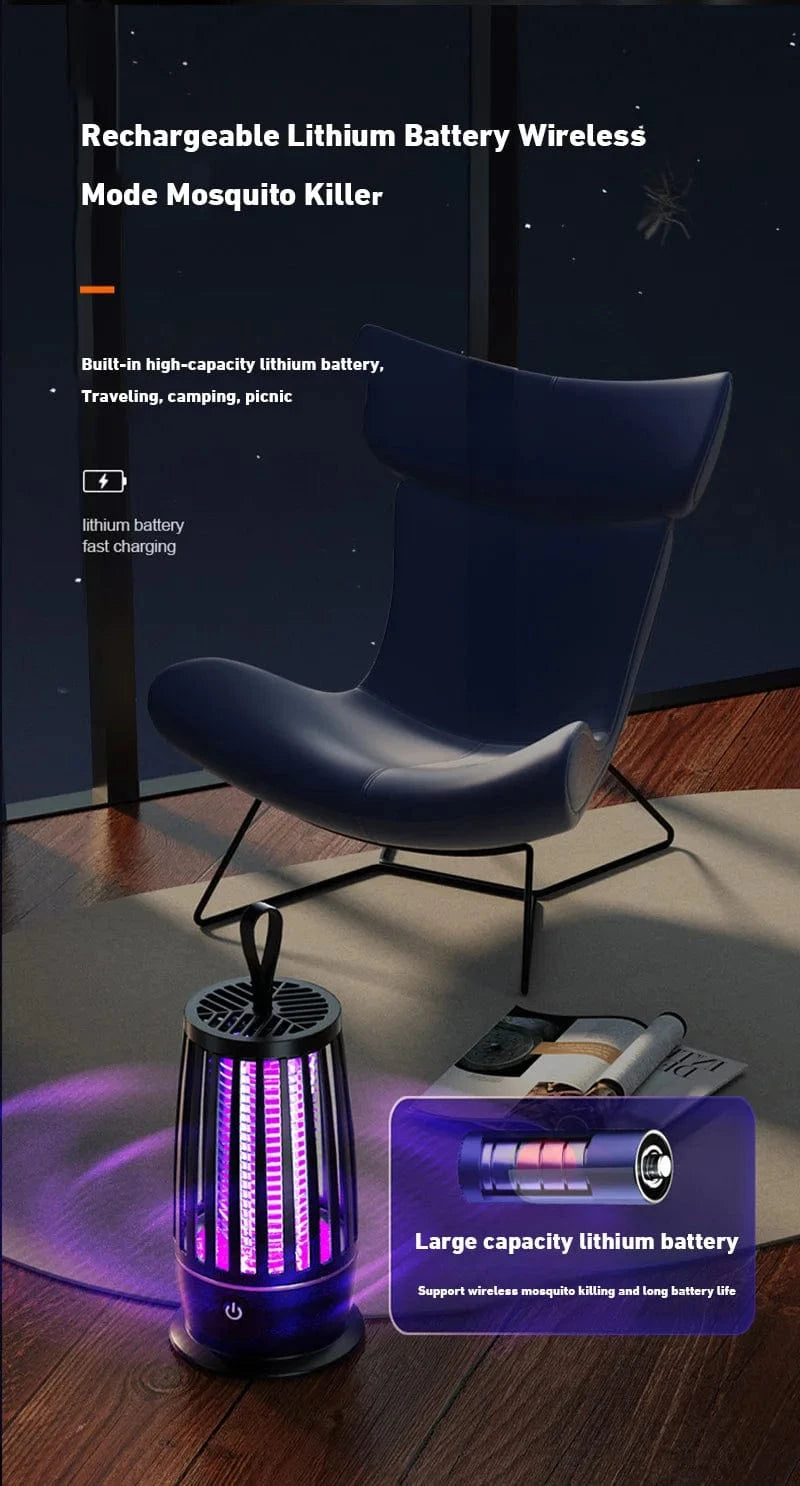 Cadeau showroom anti moustiques Lampe anti-moustiques silencieuse et puissante