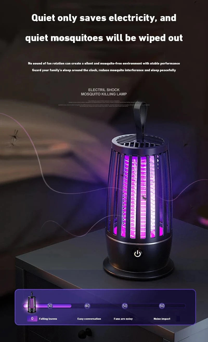 Cadeau showroom anti moustiques Lampe anti-moustiques silencieuse et puissante