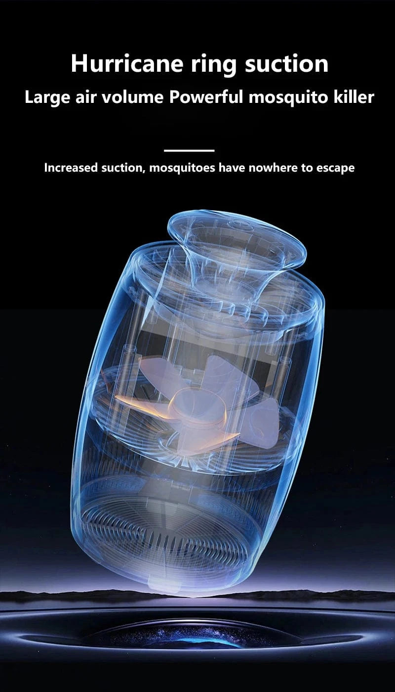 Cadeau showroom anti moustiques Lampe anti-moustiques silencieuse et rechargeable
