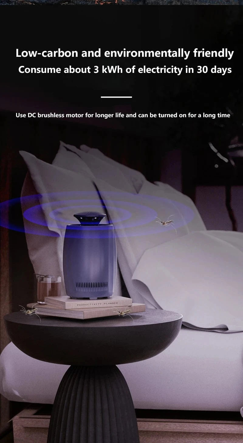 Cadeau showroom anti moustiques Lampe anti-moustiques silencieuse et rechargeable