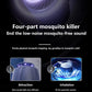 Cadeau showroom anti moustiques Lampe anti-moustiques silencieuse et rechargeable