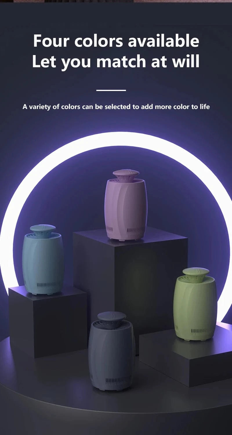 Cadeau showroom anti moustiques Lampe anti-moustiques silencieuse et rechargeable