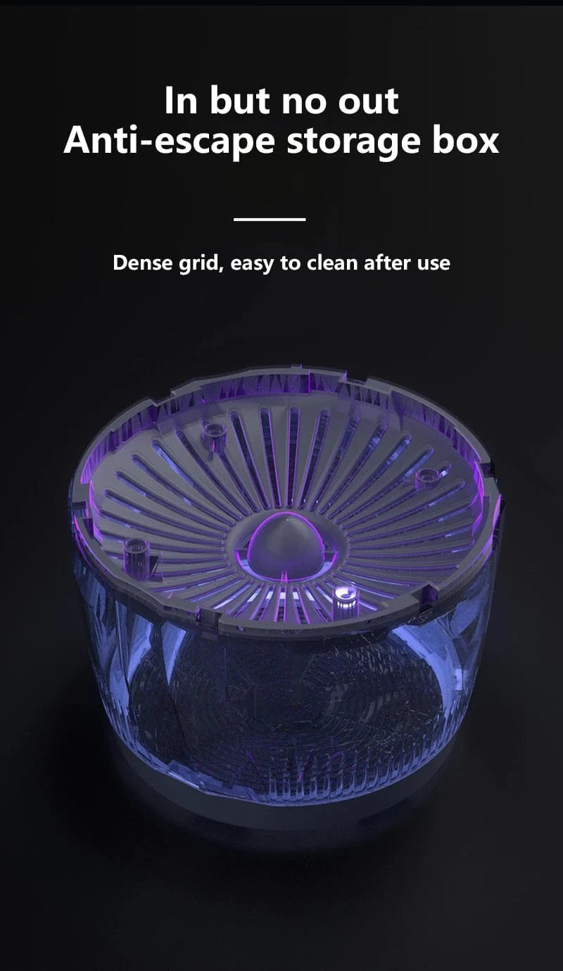 Cadeau showroom anti moustiques Lampe anti-moustiques silencieuse et rechargeable