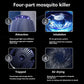 Cadeau showroom anti moustiques Lampe anti-moustiques silencieuse et rechargeable